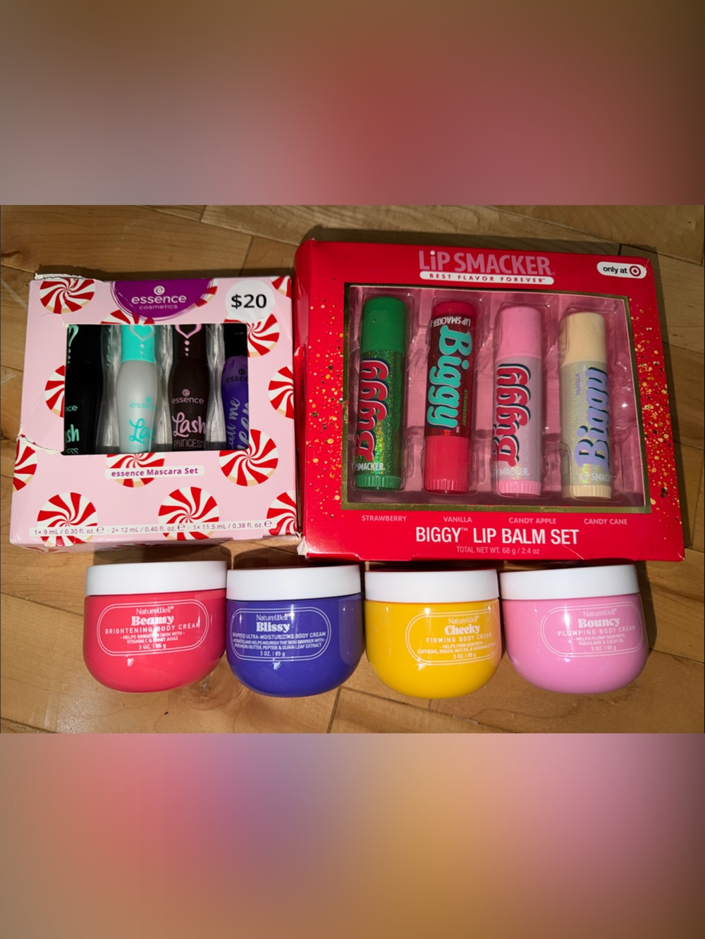 Great for Gifting! NatureWell, Lip Smacker, & Essence Mascara Bundle! RV:$41!